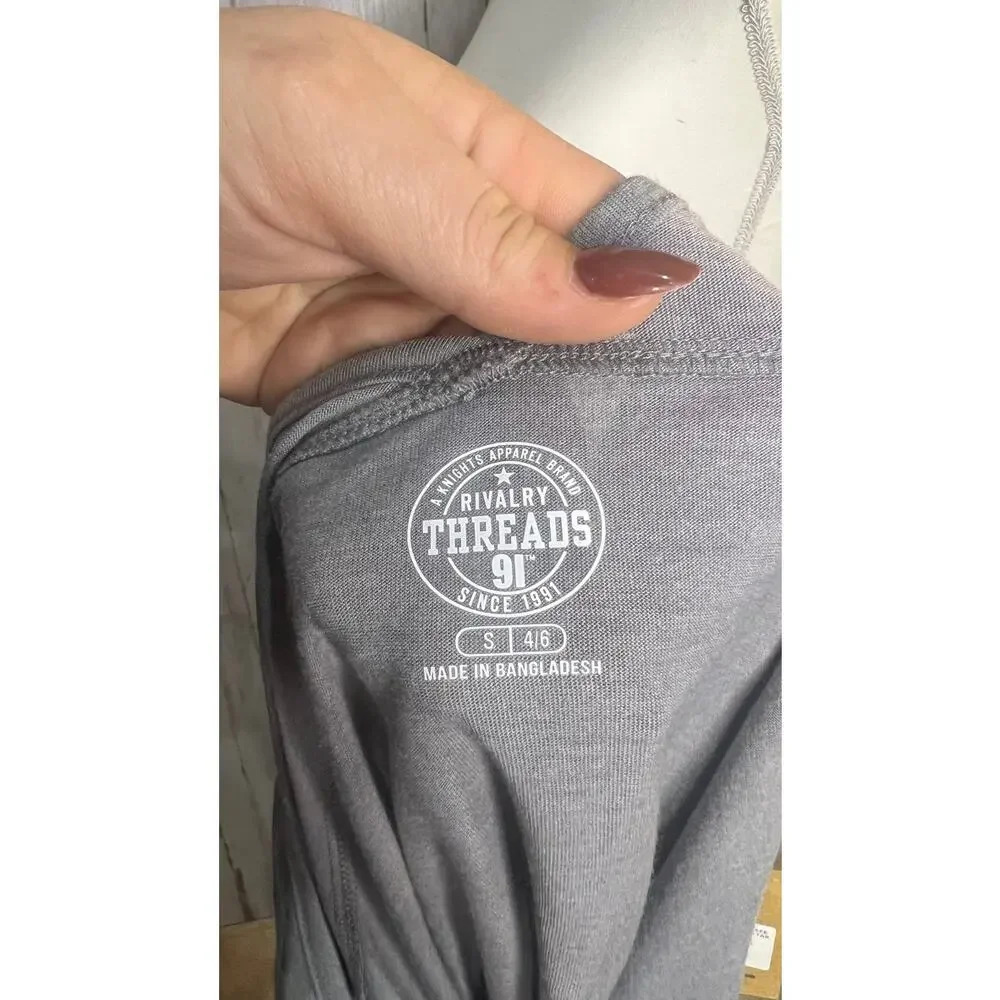 NWT Rivalry Threads Tennessee Volunteers‎ Women's Gray V-Back T-Shirt Size Small - Picture 5 of 5